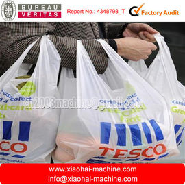 has Video plastic shopping bags making machine supplier